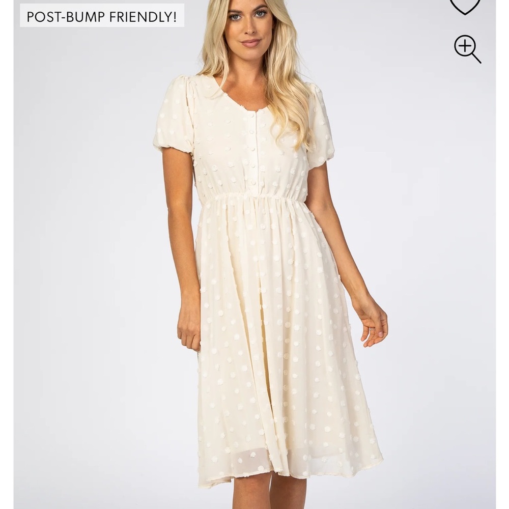 Pinkblush Swiss Dot Dress